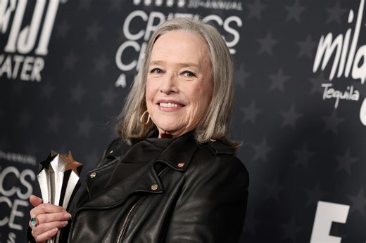 Kathy Bates' Stunned Look After Winning for 'Matlock' at Critics Choice Got Fans Howling