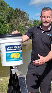 Basecrete is our go to solution for sealing a pool before plastering. Learn more at basecreteusa.com #insanepools #lucaslagoons #basecrete | Lucas Lagoons