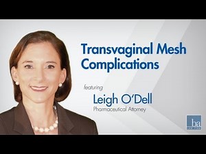 Transvaginal Mesh complications discussed by Beasley Allen lawyer Leigh O'Dell