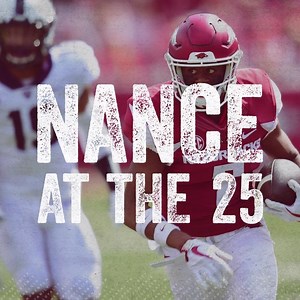Listen to the call on Jonathan Nance's first TD as a RAZORBACK. | Arkansas Razorback Football