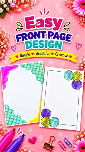 Top 5 Front Page Designs #shorts #youtubeshorts