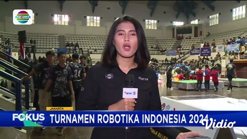 Live Report: Turnamen Robotika Indonesia 2024, Inovasi Menuju Indonesia Emas 2045 | Fokus