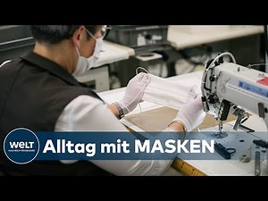 SCHUTZ VOR CORONA: Schutzmasken, Abstand und Tracking via App