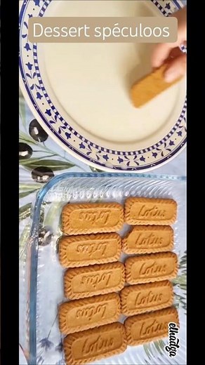 ☝️Tiramisu au Spéculoos 5 minutes. Speculoos tiramisu 🫡. تيراميسو سبيكولوس