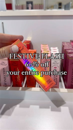 16K views · 30 reactions | Get 60% off your entire purchase in-store and online NOW! Finish the season with huge holiday savings!  | The Cosmetics Company Store | Facebook