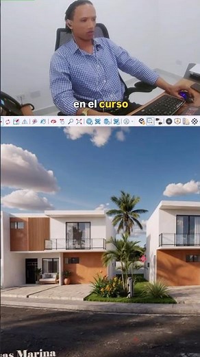FREE SketchUp Course 🏚️#Design #construction #projectzone #fyp #live