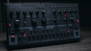 Behringer Intros TD-3-MO-BK Modded Out Analog Bass Line Synthesizer In Black