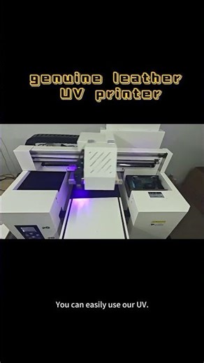genuine leather UV printer #UV printer#Leather UV printer#Leather printing machine#Phone case print