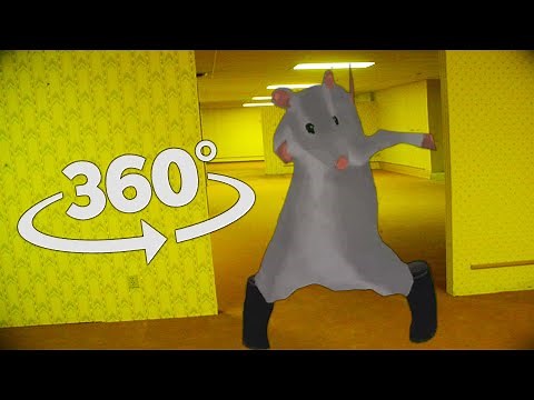 Rat Dance in Backrooms Level 2 360° VR 4K