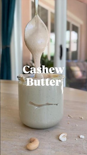 how to make CASHEW BUTTER 🥜✨