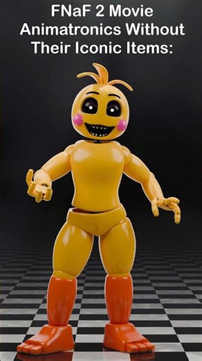 FNAF Toy Animatronics WITHOUT ITEMS ON - Showcase | FNaF 2 Movie MEME