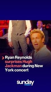 Ryan Reynolds made a surprise appearance at the opening night of Hugh Jackman’s New York concert series, praising the Aussie star and telling the crowd Jackman was his “gotcha for life”. | The Project