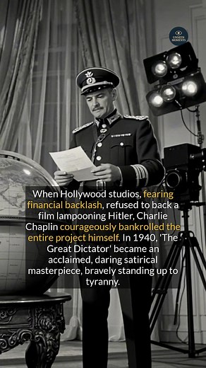 82K views · 306 reactions | Chaplin defied Hollywood and self-financed his iconic anti-Hitler film, The Great Dictator. #history #didyouknow #worldhistory | The Viral World | Facebook