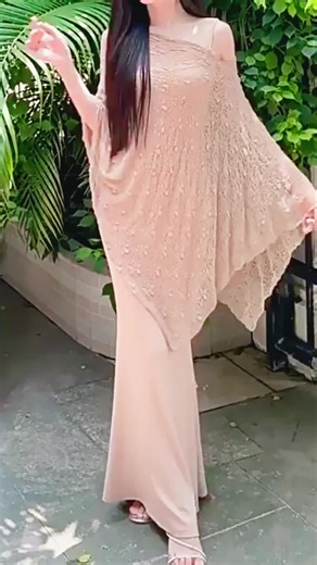 Elegant Plus Size Abaya Dress with Lace Style