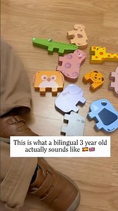 3 year old speaking Spanglish 🇬🇧🇪🇸 #learningspanish #bilingualkids #bilingual #languagelearning