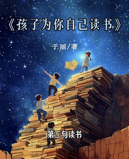 今天分享的是《孩子，为你自己读书》孩子，你知道努力学习的意义是什么吗？四句话让你瞬间清醒。#书单 #读书成长 #读书