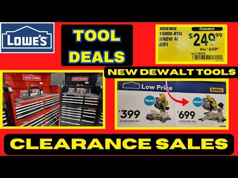 TOP Lowes Tool Deals Clearance Sales for August YOU Must SEE!