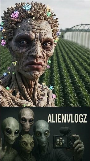 AlienVlogz - Scream from the Soil | Veo 3 #alienvlogz #aliencomedy #wtfhumans #greyalien