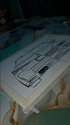 “BMW M5 Front & Back Sketch 🔥😳”