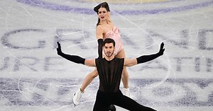Finale du Grand Prix I Guillaume Cizeron et Laurence Fournier Beaudry légèrement devancés après la danse rythmique