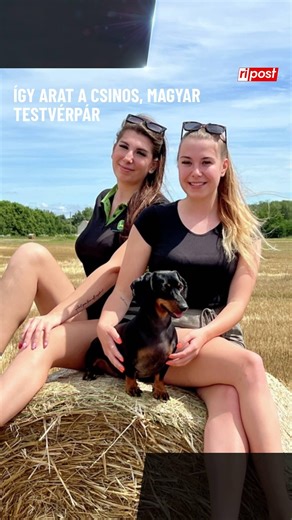 10K reactions · 3.2K shares | Kovács Kíra és Lora szívvel-lélekkel dolgoznak a családi farmjukon.  | Ripost | Facebook