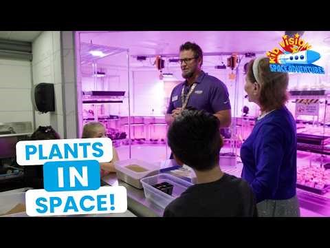 Can Plants Grow in Space? 🌱🚀 | KidVision Space Adventures | Virtual Field Trip