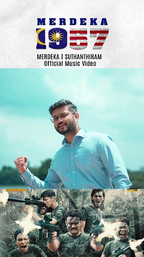 MERDEKA | SUTHANTHIRAM Official Music Video #merdeka #1957 #music #tamilsong #malaysiamadani #merdekatamilsong #merdekasong #tanggal31 #harimerdeka #harimalaysia #independant #sayaanakmalaysia @Jay Raaga @yashini_raaga