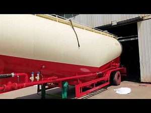 Honey Badger Vehicle - Cement semi-trailer powder tanker