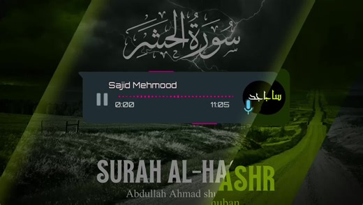 Surah Al-Hashr: Heart-Touching Verses for the Soul
