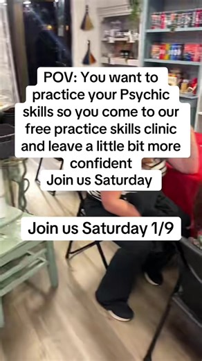 Come hang out, practice, work on your skills, and exchange free readings with other developing psychics!! 🔮🃏🙌🏼💫 Whether you want to practice energy work, tarot, oracle, pendulum, scrying, psychic readings of any sort, come exchange in a free, open, and welcoming community space. Totally free community practice for anyone who wants to recieve or give mini practice readings or healings of any sort! Open for anyone in the community as well as students and practitioners! Enjoy a fun evening exc