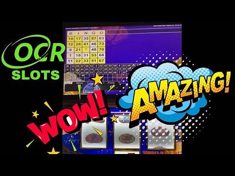 AMAZING! High Limit VGT Red Screen Slots!