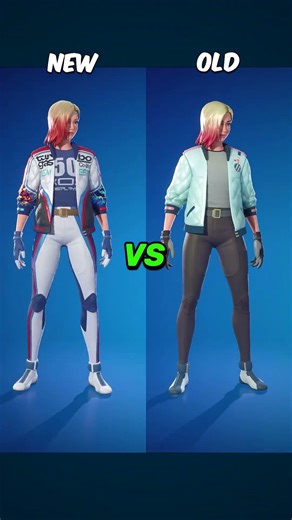 New vs Old Skins - Part 3 #shorts #fortnite