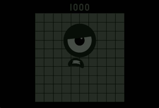 【搬运】Numberblocks逐渐扭曲（1000-10000 高清 1-1000000原出处）