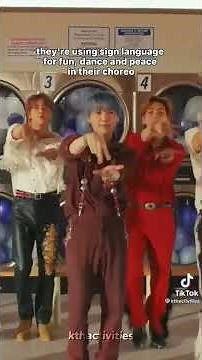 BTS using sign language to dance 🥺