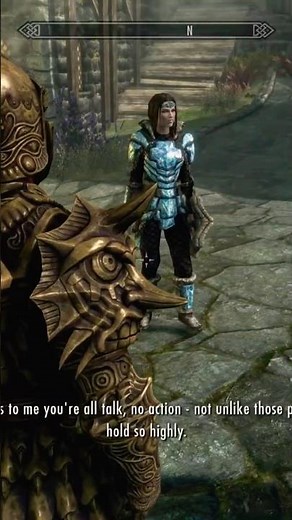 Lydia and Jenassa’s Religious Debate #elderscrolls #skyrim #lydia #jenassa
