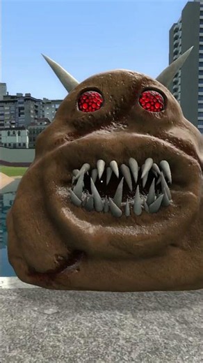 ALL NORMAL 3D POU BOU'S REVENGE Monsters VS LEGO Mr TREE PHASE 2 in Garry's Mod