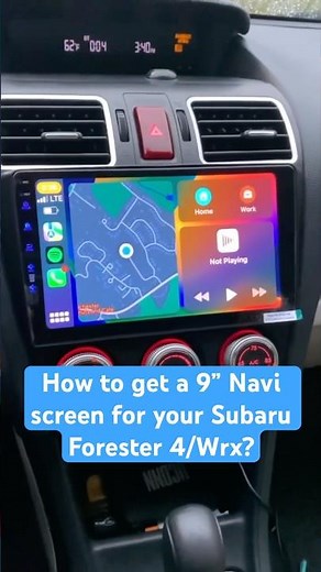 Replace my Subaru Forester 4/WRX with a new head unit| Wireless Apple CarPlay & Android Auto#subaru