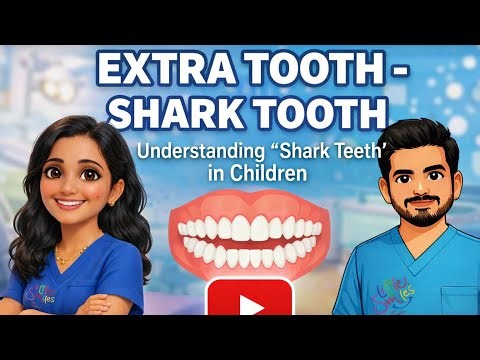 Extra tooth --shark teeth