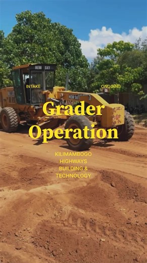 PRECISION IN EVERY PASS. 🛣️📏 The Motor Grader is the ultimate test of an operator's skill. It’s not just about driving; it’s about the