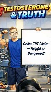 Online TRT Clinics - Helpful or Dangerous? #TRT #testosterone