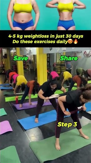 Lose 4–5 KG in 30 Days🔥 | Full Body Fat Burn | No Equipment Home Workout #shorts #stayfitwithcandy