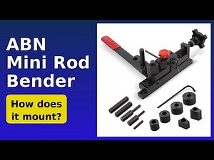 REVIEW (2026): ABN Mini Rod Bender. Features.