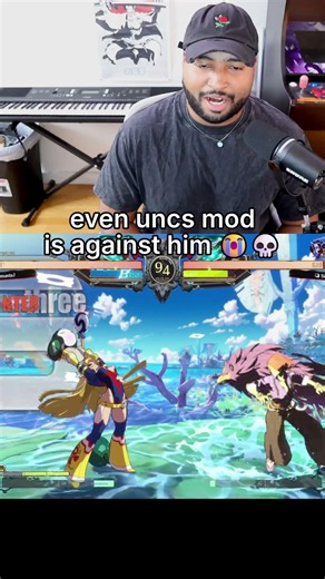 even uncs mod is against him 😭💀 #ggst #grandmastaj #gaming