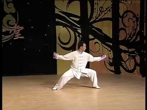 陈式太极拳56式10/第38动-第43动:李德印/屈国锋（表演）