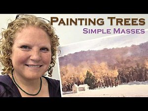 How to Paint Trees in Watercolor (step-by-step Paint with Me Tutorial)