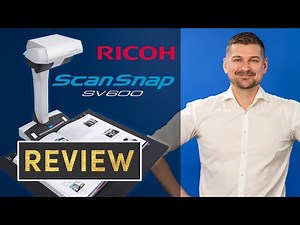 World’s Most Versatile Scanner! 🔥📖 Ricoh ScanSnap SV600 Review & Demo