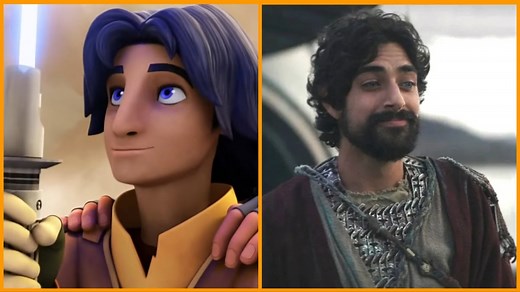 How old is Ezra Bridger in each of his 'Star Wars' appearances?