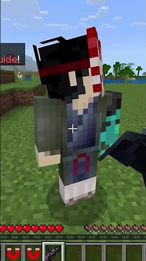 Hilarious Minecraft Weapon Duel with Mefelz #odo #fyp #wkwk #minecraft