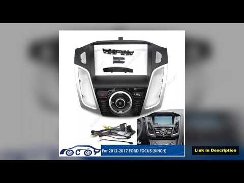 9 Inch Car Radio Fascias For 20122017 FORD FOCUS Android Stereo Frame Player 2 Din Head Unit Panel