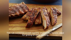 rib dry rub recipe